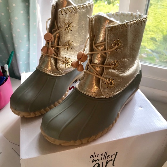 olivia miller duck boots